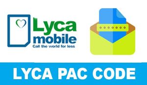 lyca pac code
