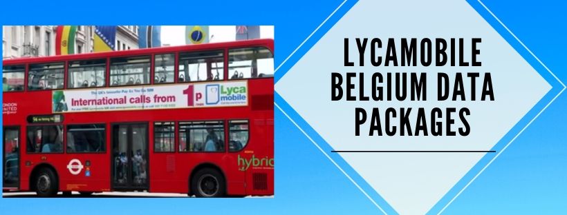 Lycamobile Belgium data plans for users